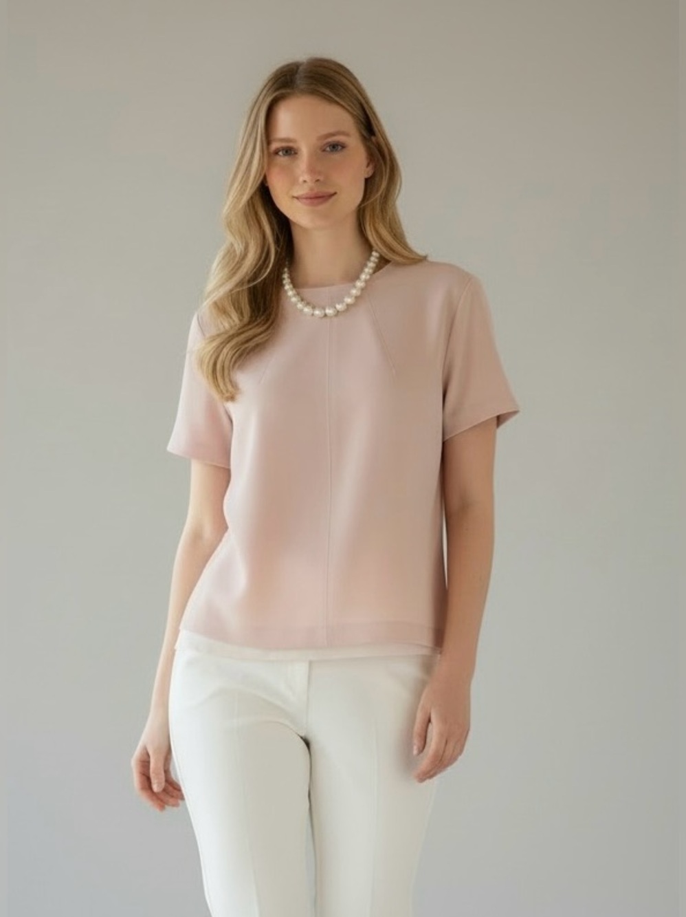 SPANX The Perfect Funnel Top Small Pale Pink NWT Cottage Feminine Travel